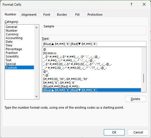 What Are Excel Custom Number Formats in Excel
