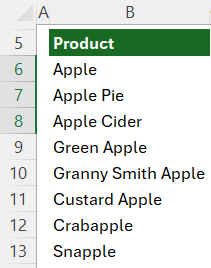 how to search for all cells containing a string of text in Excel?
