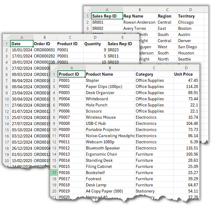 how to lookup values from multiple tables in Excel?