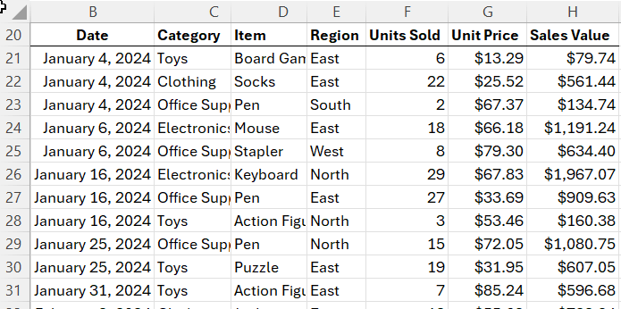 how to create conditional counts in Excel?