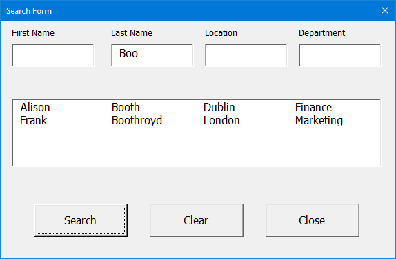 excel vba userform examples free download