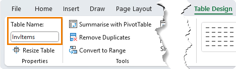 steps for creating an automated invoice in Excel