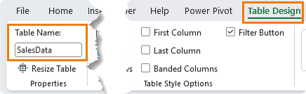 How to structure your data in Excel for dynamic reports?