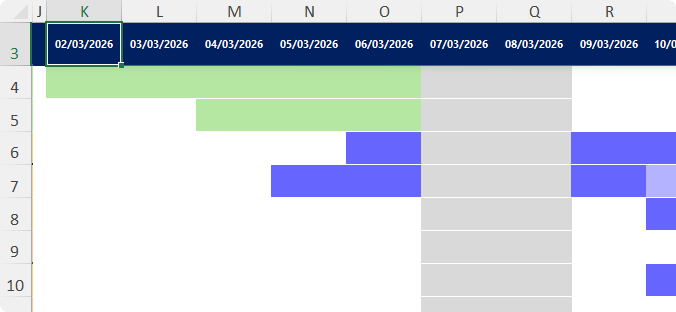 How to use Ctrl + J in Excel to wrap long dates?