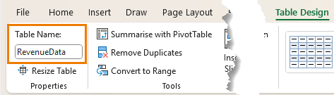how to insert Excel tables?