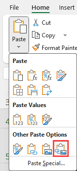 how to get a live snapshot of one Excel sheet on another?