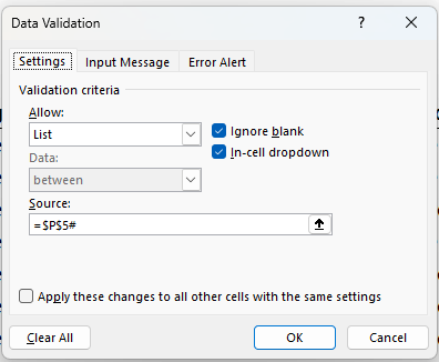 How to create self-updating dropdowns in Excel?