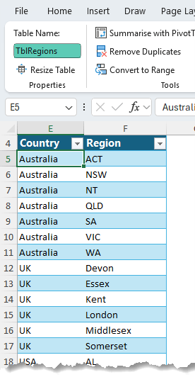 how to use FILTER instead of INDIRECT in Excel?