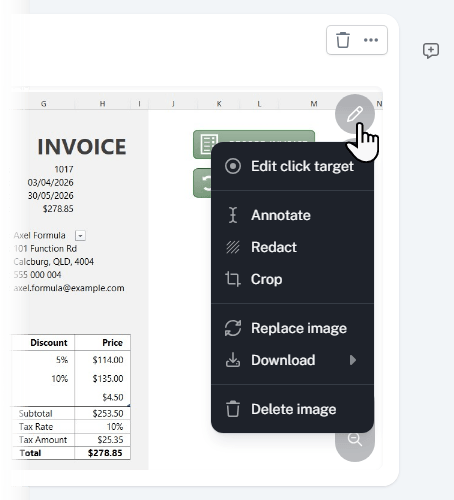How to enhance your
Excel guide with visual edits in Scribe?
