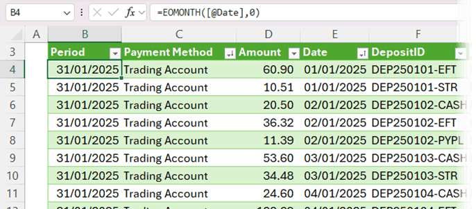 how to use EOMONTH function in Excel?