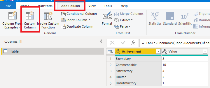 add custom column