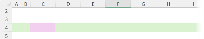 How to format whole rows or columns in Excel without making the file size too large?