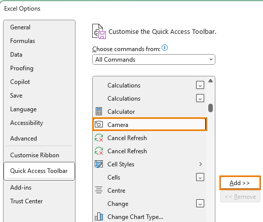 how to use linked picture in Excel?