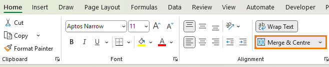 how to unmerge cells in Excel?