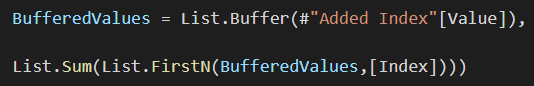 using list.buffer function