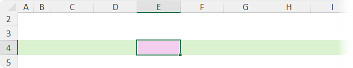How
to format whole rows or columns in Excel?
