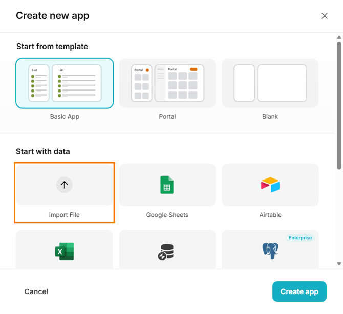 How to Create a New App in Glide?
