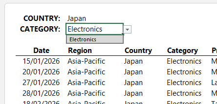 How to create a cascading dropdown in Excel?