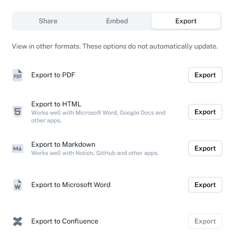 How to export your Excel guide for Offline Use?
