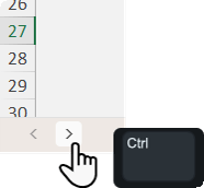 How to quickly navigate between Excel sheets?