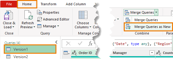 Comparing Excel data using Power Query?