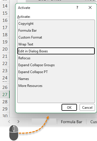 How to easily navigate between sheets in an Excel file with a lot of sheets?