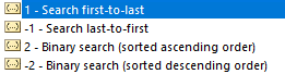 XLOOKUP search_mode defaults to 1 searching first to last
