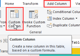 add custom column