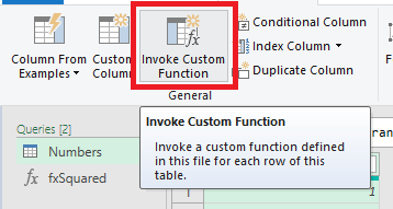 invoke a custom function