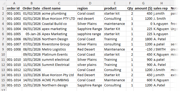 How to Use Copilot Agent to Clean Data Automatically in Excel?