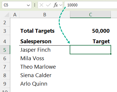 hide values in Excel