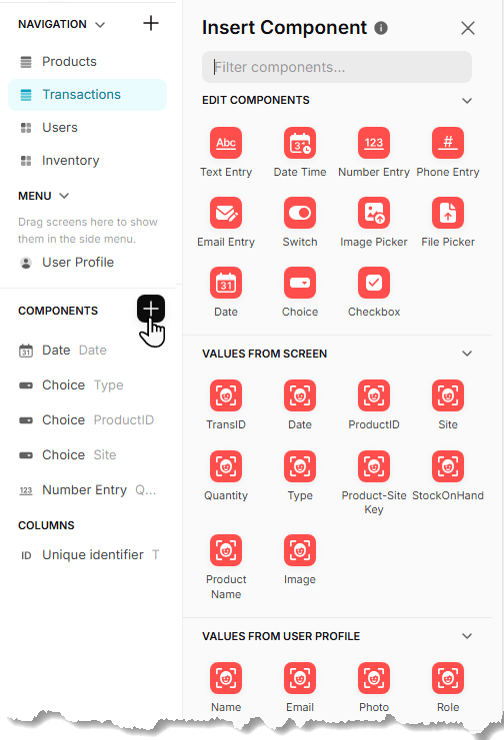 How to build a form in Glide?