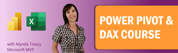 Power Pivot Dax Course Banner