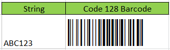 Code128 Barcode