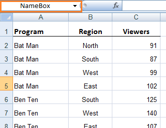 Using range names in Excel - Extra Credit