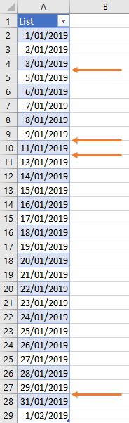 Extract Start and End Dates with Power Query