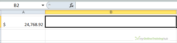 Passing a cell reference to the function