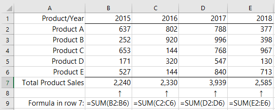 Relative Named Ranges