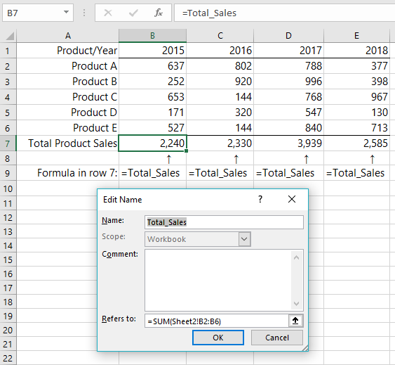 Relative Named Ranges My Online Training Hub - error code 547 roblox robux hack tech