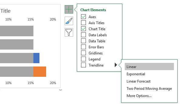 add a trendline