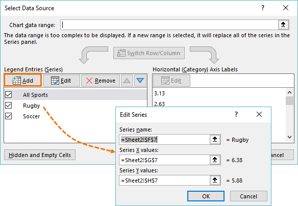 Excel Scatter Pivot Chart • My Online Training Hub