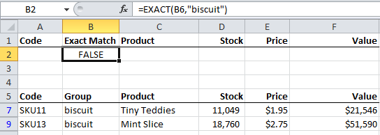 Excel Advanced Filters