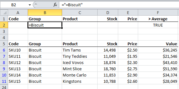 Excel Advanced Filters My Online Training Hub