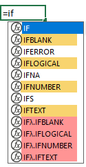 new function showing in intellisense
