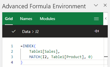 Excel Labs grid