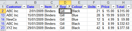 Excel customize QAT