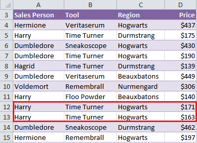 Excel AVERAGEIF