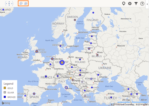 microsoft map excel 2010