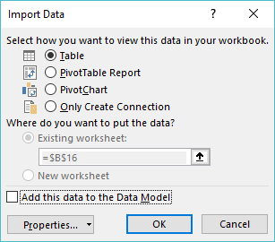 choose where to load the data