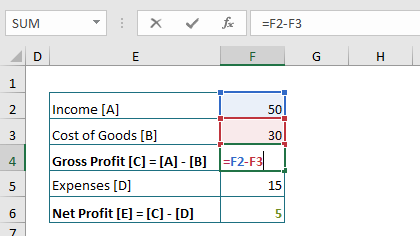 Highlight Cells Referenced in Excel Formulas with color coded cells